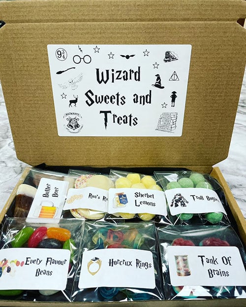 Product Image of the Box Of Harry Potter-Inspired Sweets
