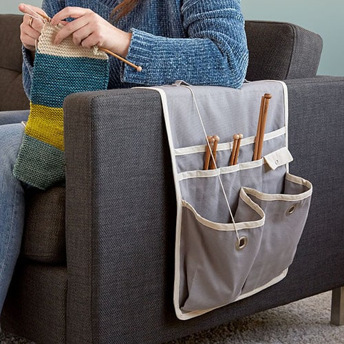 Product Image of the Couch Arm Knitting Caddy