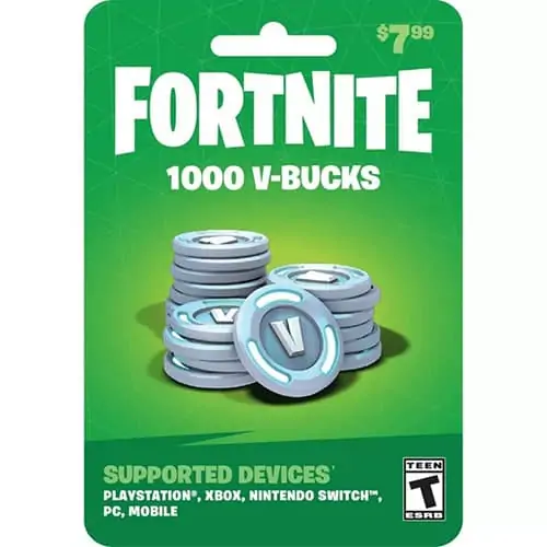 Product Image of the 1,000 Fortnite V-Bucks