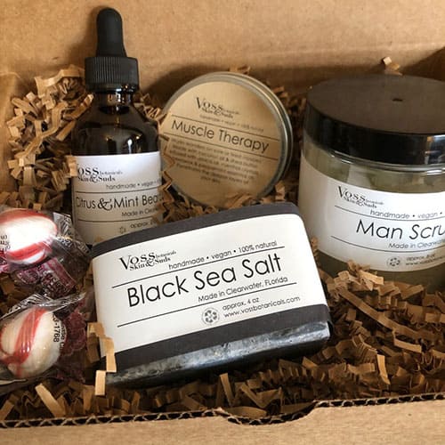 Product Image of the Voss Botanicals Man Spa Gift Box