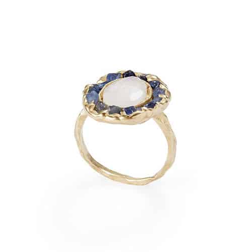 Product Image of the 14k Gold Lunar Ring
