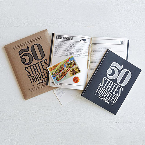 Product Image of the 50 States Traveled Journal