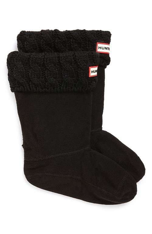 Product Image of the Cable Knit Boot Socks