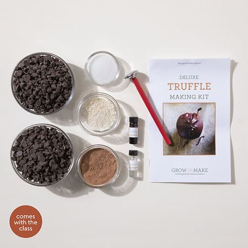 Product Image of the Death by Chocolate: Truffles Class and Kit