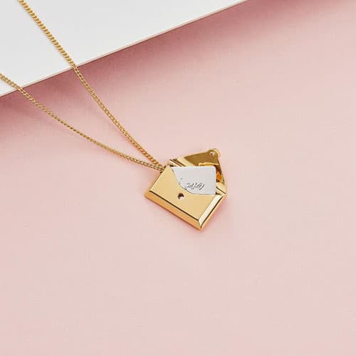 Product Image of the Envelope Locket Necklace
