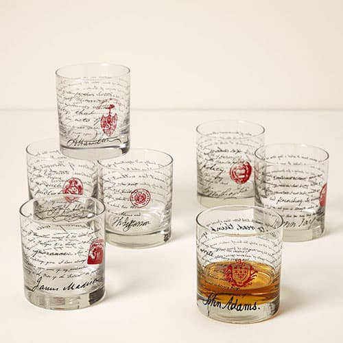 Product Image of the Founding Fathers Whiskey Glasses