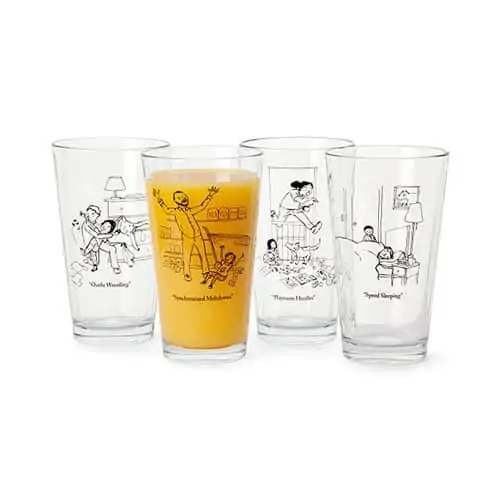 Product Image of the Parenting Pint Glasses