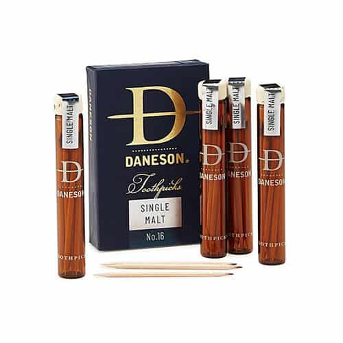 Product Image of the Scotch-Infused Toothpicks Gift Set