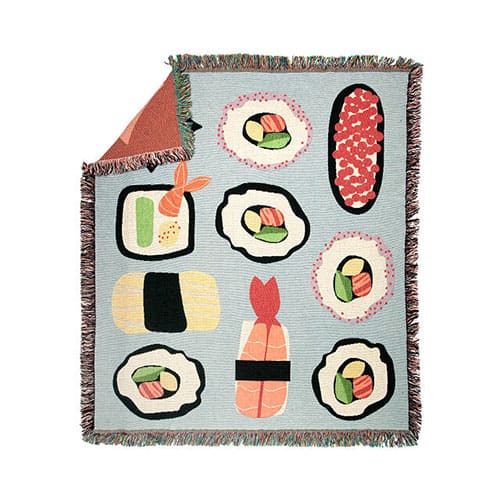 Product Image of the Sushi Lover Throw Blanket