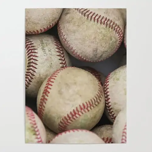 Product Image of the Baseballs Poster