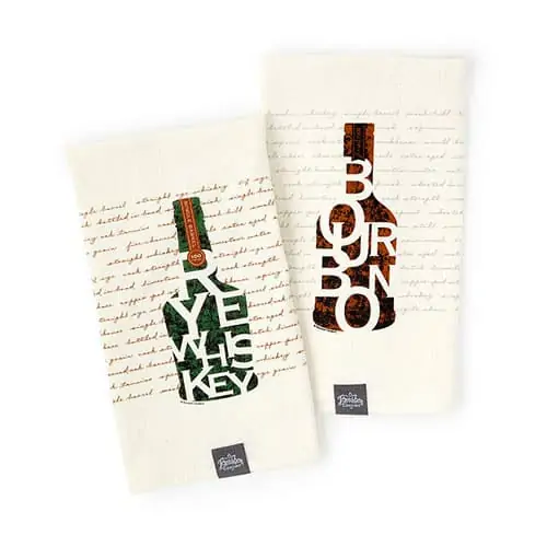 Product Image of the Bourbon & Rye Whiskey Bar Towels