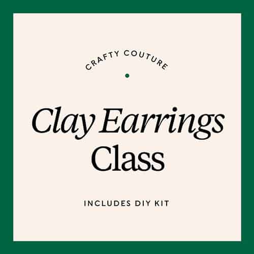 Product Image of the Crafty Couture: Clay Earrings Class & DIY Kit