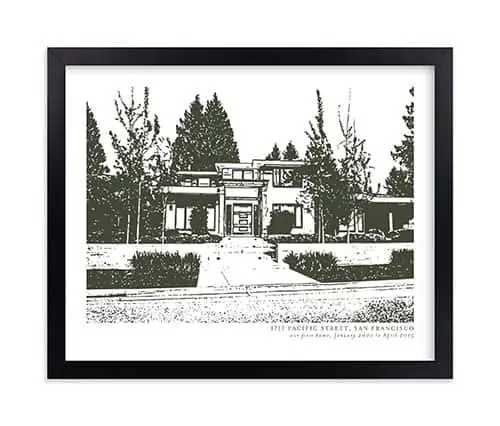 Product Image of the Custom Home Portrait