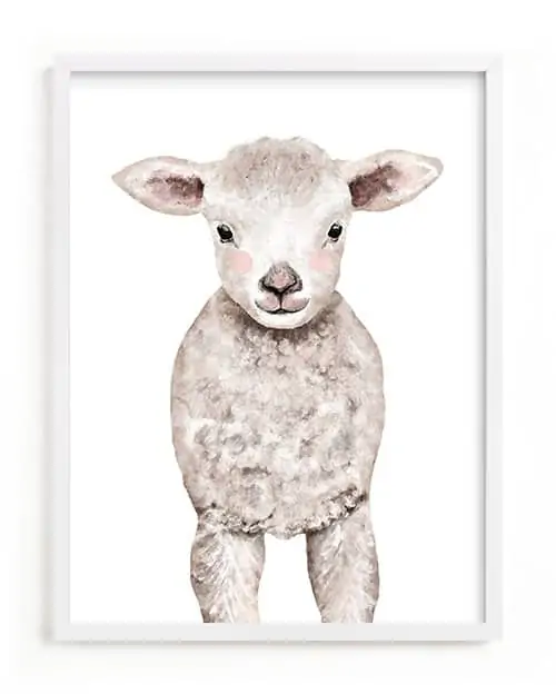 Product Image of the Lamb Wall Art
