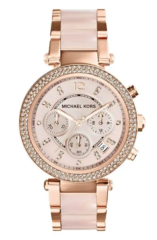 Product Image of the Michael Kors Blush Link Watch