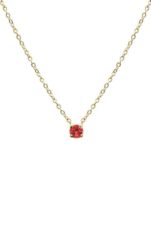 Product Image of the Ruby Pendant Necklace