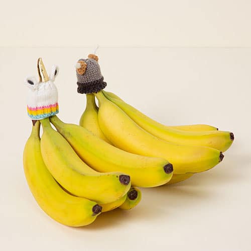Product Image of the Unicorn Banana-Saving Hats