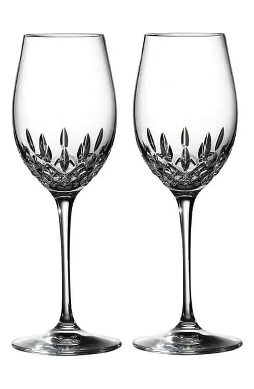 Product Image of the Waterford Crystal White Wine Glasses