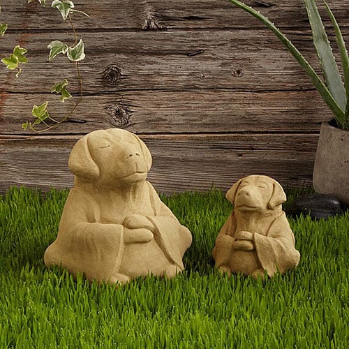 Product Image of the Zen Dog Garden Sculpture