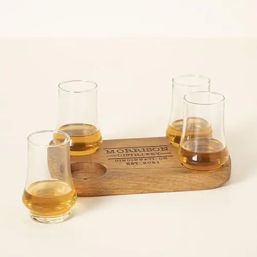 Product Image of the Personalized Bourbon Barrel Flight