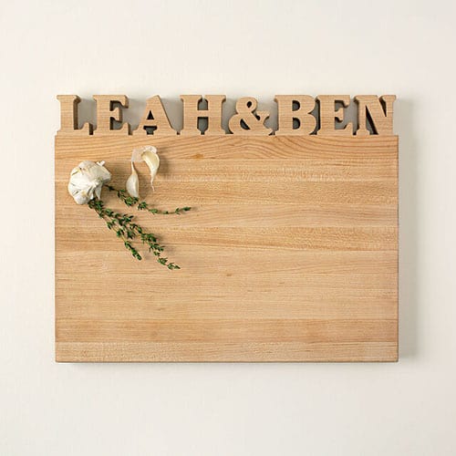 Product Image of the Personalized Cutting Board