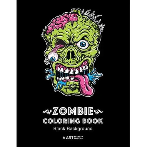 Product Image of the Zombie Coloring Book
