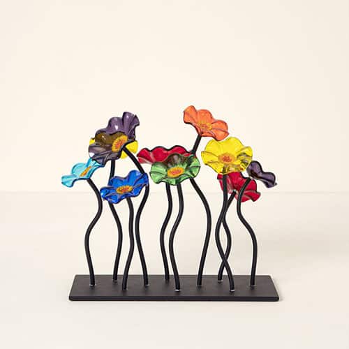 Product Image of the Glass Flower Garden Centerpiece