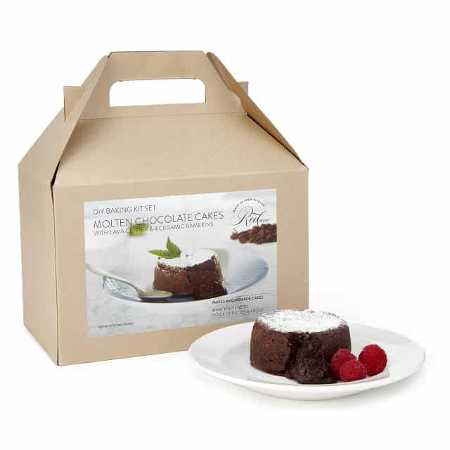 Product Image of the Homemade Molten Chocolate Cake Kit