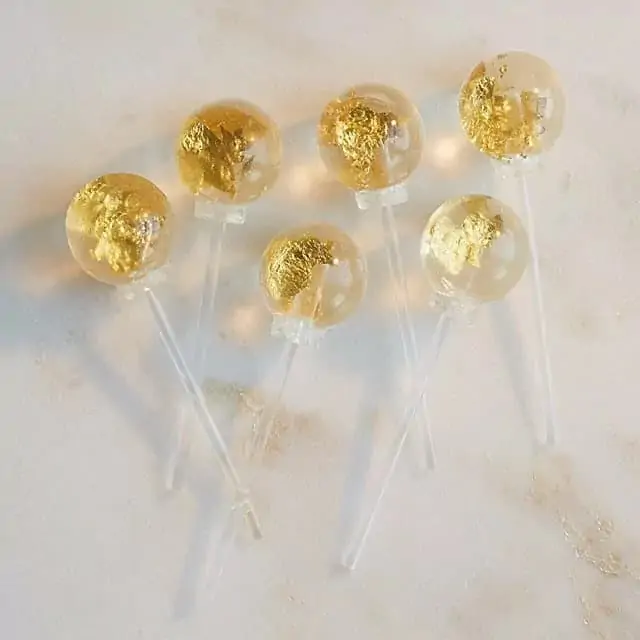 Product Image of the Edible Gold Lollipops