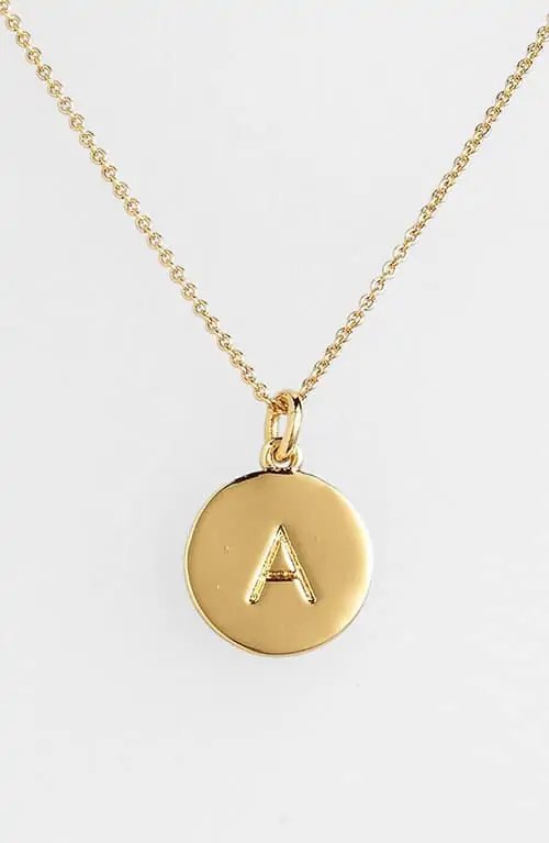 Product Image of the Kate Spade Initial Pendant Necklace