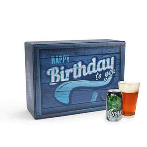 Product Image of the Happy Birthday Beer Gift Basket