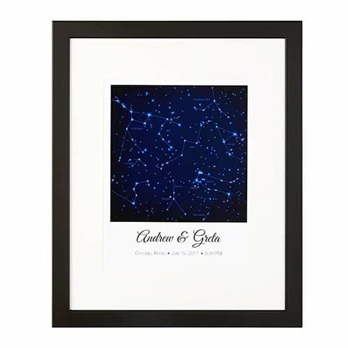 Product Image of the Personalized Constellation Art