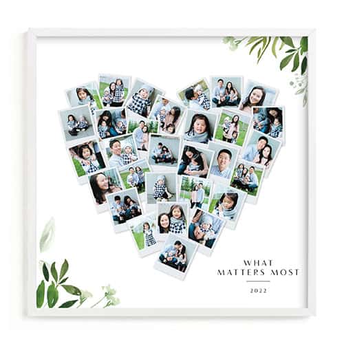 Product Image of the Floral Heart Snapshot