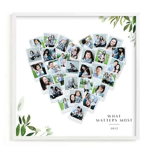 Product Image of the Floral Heart Snapshot
