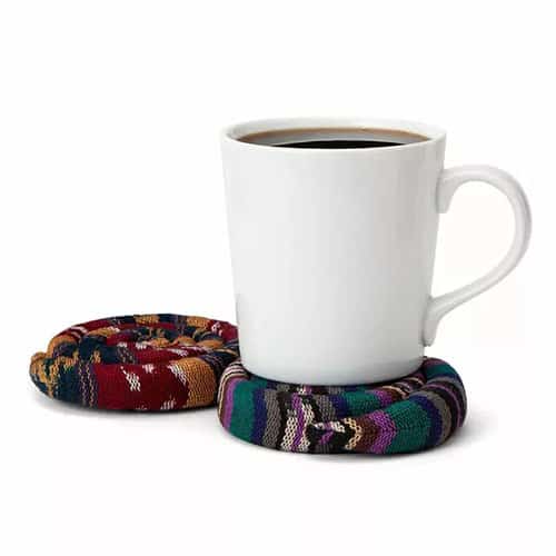 Product Image of the Cozy Scented Warming Coaster