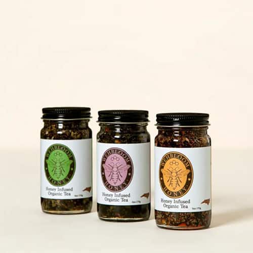 Product Image of the Honey-Infused Tea Trio