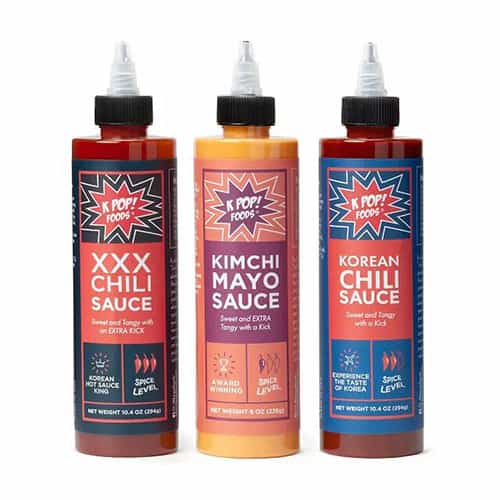 Product Image of the Korean Sauce & Condiment Trio