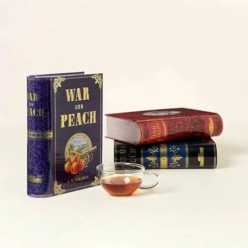 Product Image of the Novel Tea Book Tins