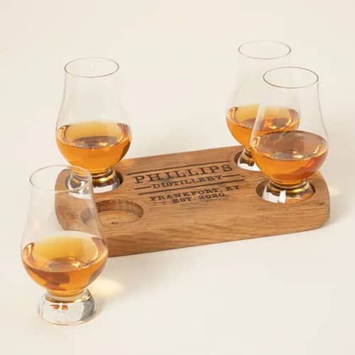 Product Image of the Personalized Bourbon Barrel Flight