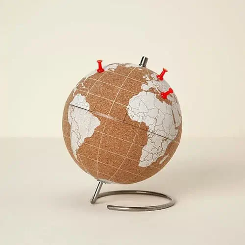 Product Image of the World Traveler’s Cork Globe