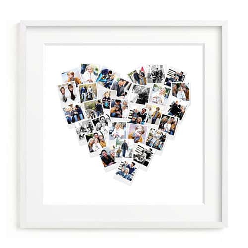 Product Image of the Classic Heart Snapshot Collage