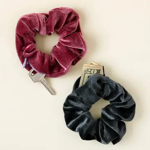 Product Image of the Hidden Pocket Scrunchies - Set of Two