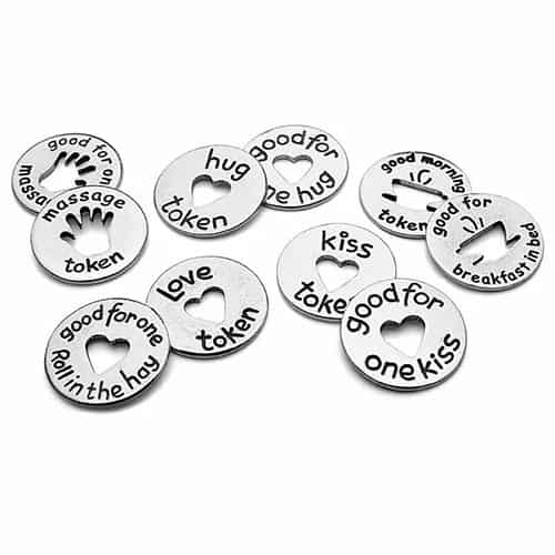 Product Image of the Love Tokens - Set of 10