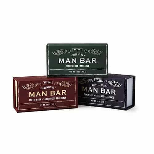 Product Image of the Man Bar Soap Set of 3