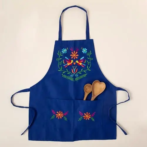 Product Image of the Mexican Embroidery Apron