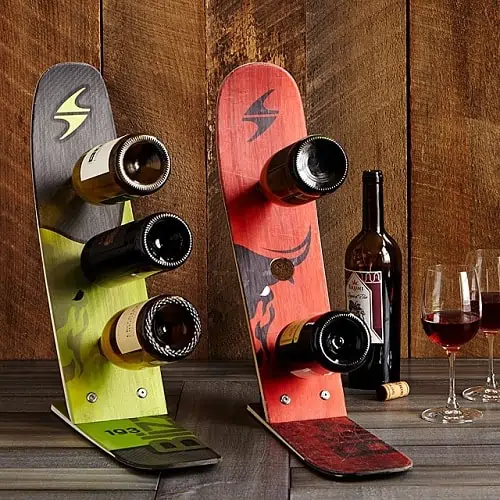 Product Image of the Snow Ski Wine Rack