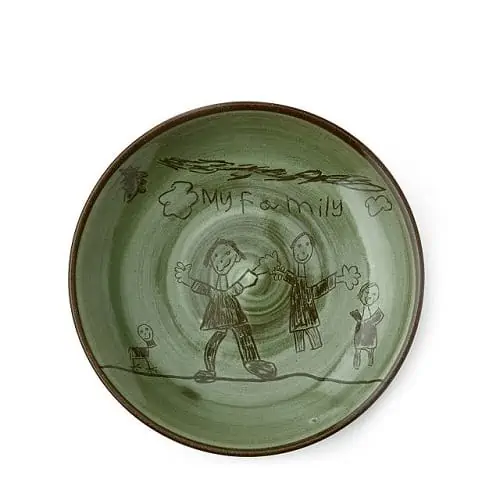 Product Image of the Personalized Childhood Drawing Plates