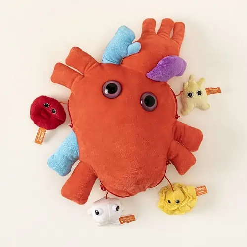 Product Image of the Heart Plush Toy
