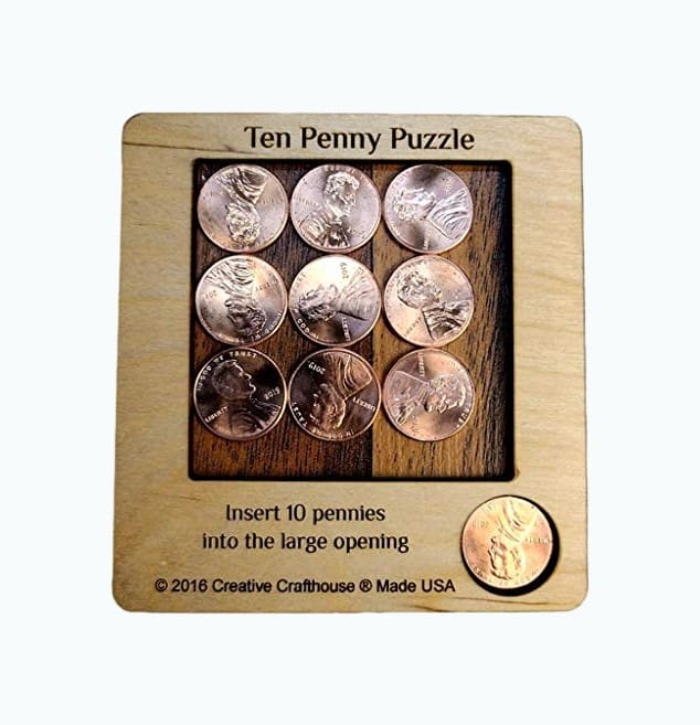 Product Image of the 10 Penny Puzzle