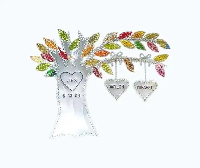 Product Image of the 10th Anniversary Tin Family Tree